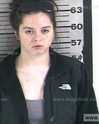 Booking photo of Brittany Hayes, Dyer County, Apr 2, 2016