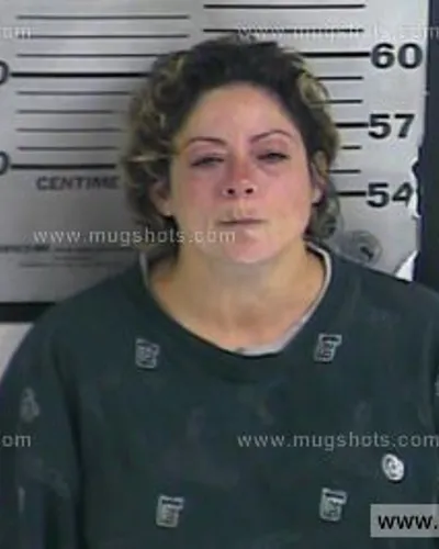 Booking photo of Andrea Rubio, Dyer County, Oct 30, 2016