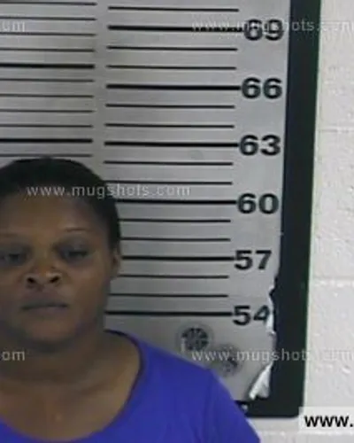 Booking photo of Anagela Holder, Dyer County, Aug 2, 2016