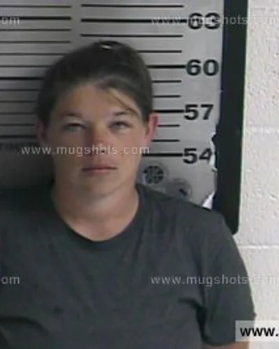 Booking photo of Ashley Kimmons, Dyer County, Sep 3, 2016