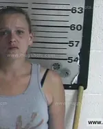 Booking photo of Ashley D Johnson, Dyer County, Oct 3, 2016