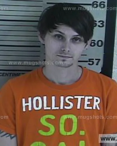 Booking photo of Aaron Moore, Dyer County, Apr 26, 2016