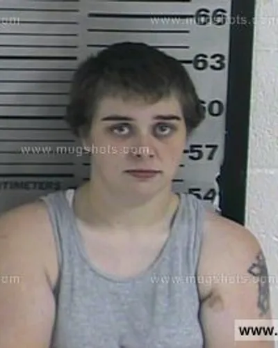 Booking photo of Ashley Noel, Dyer County, Oct 2, 2016