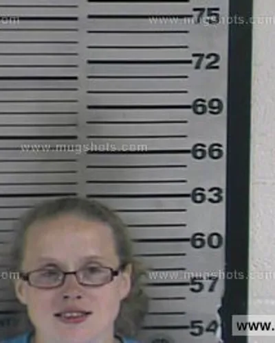 Booking photo of Ashley Cable, Dyer County, Oct 3, 2016