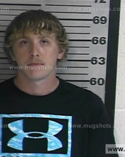 Booking photo of Blake James, Dyer County, Sep 24, 2016