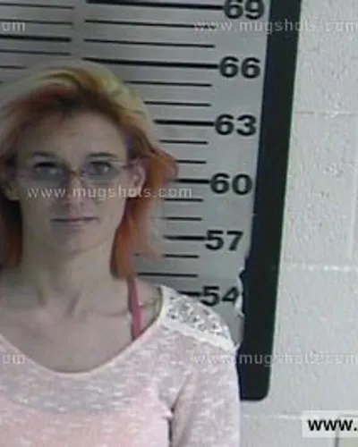 Booking photo of Brittan Calkins, Dyer County, Nov 9, 2016