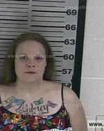 Booking photo of Brittany Danielle Copeland, Dyer County, Jul 5, 2016