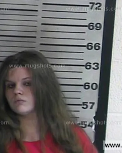 Booking photo of Sabrena Simpson, Dyer County, Nov 15, 2016