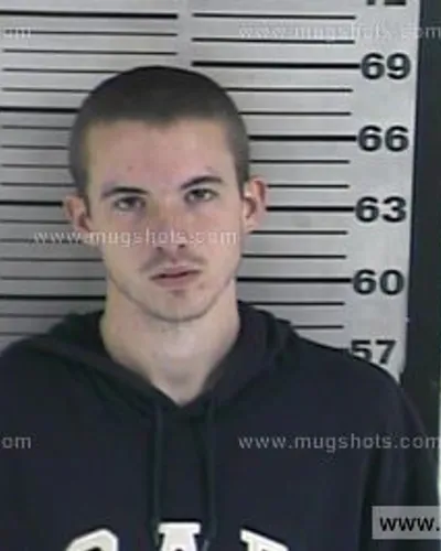 Booking photo of Jordan Lenz, Dyer County, Oct 30, 2016