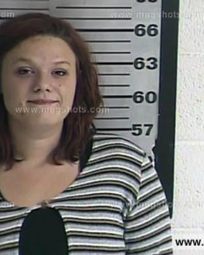 Booking photo of Audrey Weathers, Dyer County, May 19, 2016