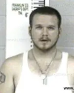 Booking photo of Hall Justin Drew, Franklin County, Aug 11, 2017