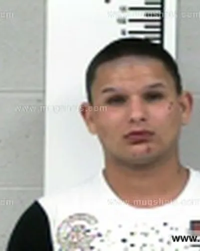 Booking photo of Posan Dylan Thomas, Franklin County, May 8, 2017