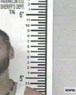 Booking photo of ROBERT WADE LEWIS, Franklin County, May 12, 2014