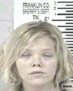 Booking photo of TIFFANY NICHOLE KING, Franklin County, Jan 7, 2013