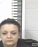 Booking photo of Christy ELIZABETH Cox, Franklin County, May 7, 2013