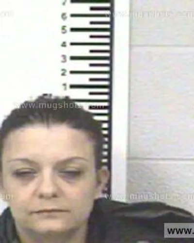 Booking photo of Christy Cox, Franklin County, May 7, 2013