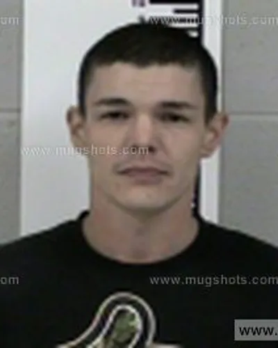 Booking photo of Kegg Dustin Sean, Franklin County, Dec 22, 2016