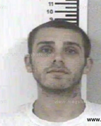 Booking photo of Christopher Sean Robertson, Franklin County, Apr 28, 2013