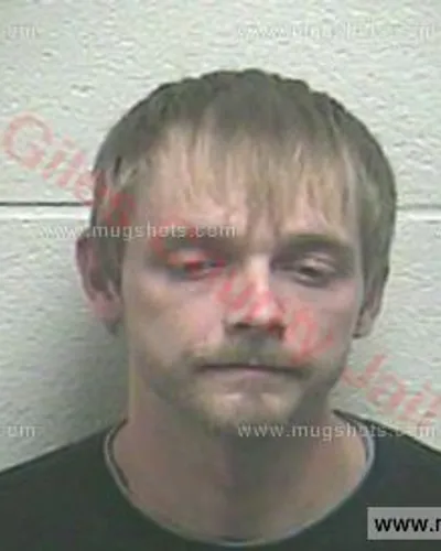 Booking photo of Christopher Hargrove, Giles County, Apr 20, 2018