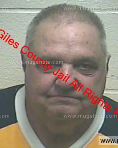 Booking photo of Joseph Maligno, Giles County, Apr 13, 2019