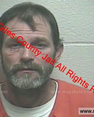 Booking photo of Anthony Cowart, Giles County, Feb 15, 2020