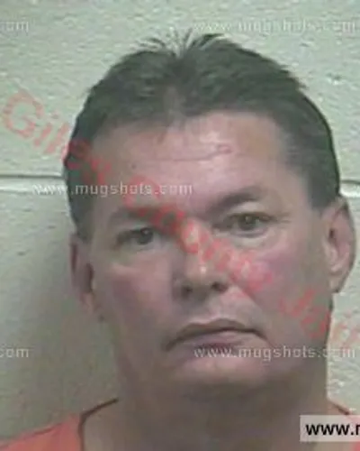 Booking photo of Bradley Vanhoozer, Giles County, Jan 25, 2018