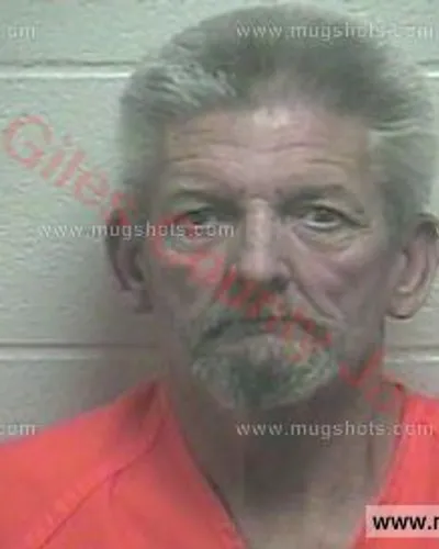 Booking photo of William Cruse, Giles County, Apr 13, 2017