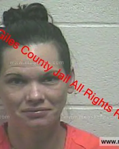 Booking photo of Crystal Dickey, Giles County, Mar 14, 2019
