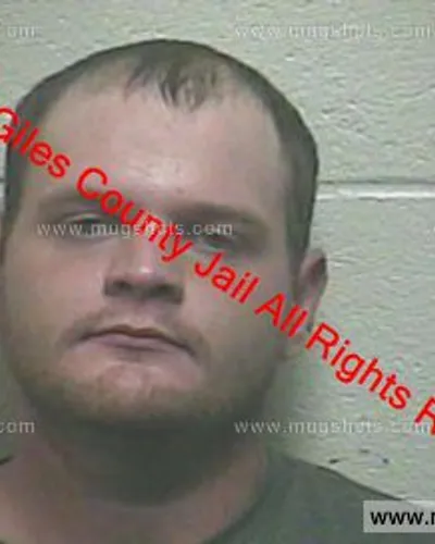 Booking photo of Taylor Shell, Giles County, Oct 3, 2019