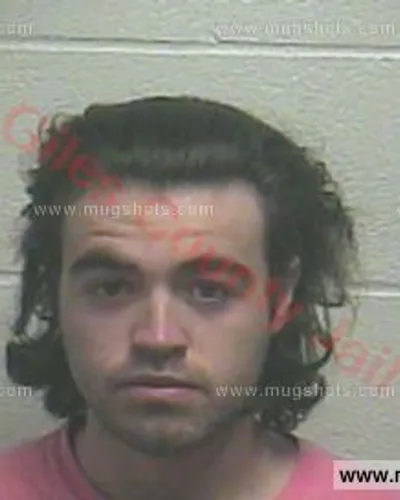 Booking photo of Andrew Sinclair, Giles County, Nov 5, 2015