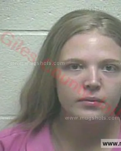 Booking photo of Rochelle Lee Corley, Giles County, Jun 6, 2017