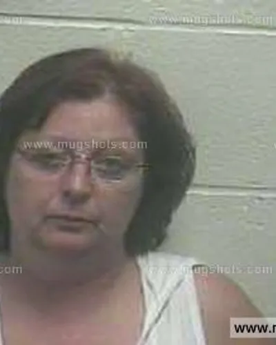 Booking photo of Cynthia Rosson, Giles County, Sep 13, 2014