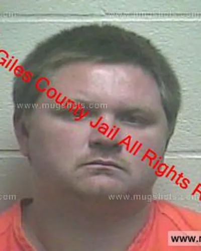 Booking photo of Braxton Hamm, Giles County, Nov 23, 2019