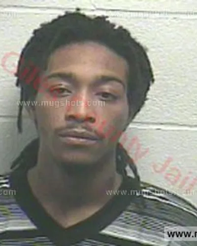 Booking photo of Kendrick Rakim Young, Giles County, Jan 9, 2016