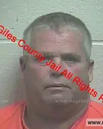 Booking photo of Johnny Dewayne Boyd, Giles County, Feb 13, 2019