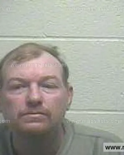 Booking photo of Randy Potts, Giles County, Mar 22, 2013