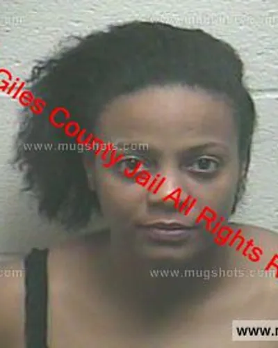 Booking photo of Elasha Moss, Giles County, Dec 17, 2019