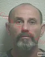 Booking photo of Donald Gene Justice, Giles County, Aug 12, 2016