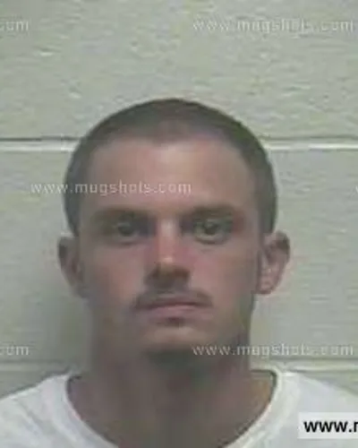 Booking photo of Erik Blake Thornton, Giles County, Aug 4, 2014