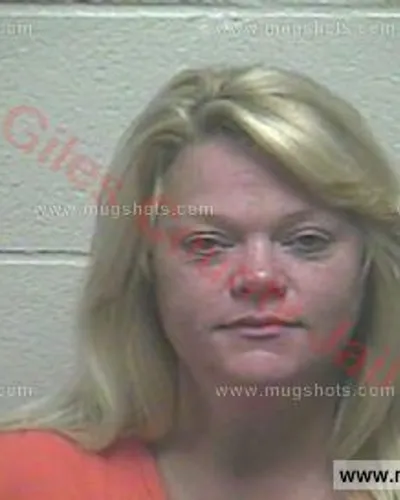 Booking photo of Elizabeth Lake Campbell, Giles County, Apr 26, 2018