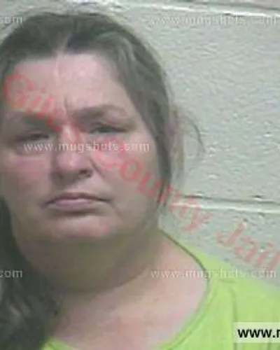 Booking photo of Susan Hargrove, Giles County, Jun 19, 2016