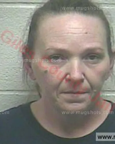 Booking photo of Laura Lea Zavala, Giles County, Mar 30, 2017