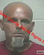 Booking photo of MARVIN T SHRADER, Giles County, Sep 27, 2019