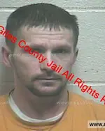 Booking photo of Brandon Ray Blake, Giles County, Feb 24, 2020