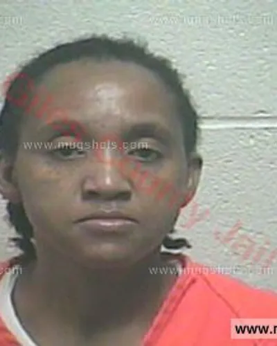 Booking photo of Peggy Lee Covey, Giles County, Jan 10, 2018