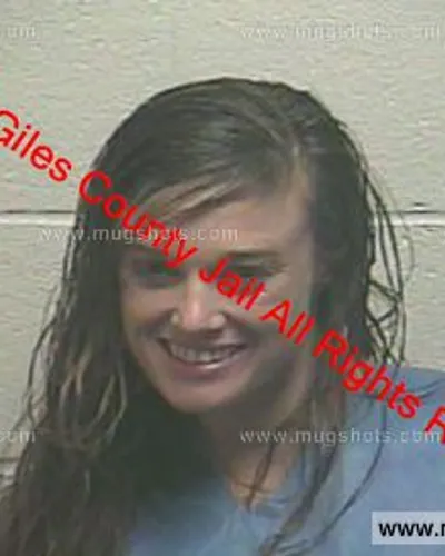 Booking photo of Betsy Megan Chapman, Giles County, Nov 10, 2019