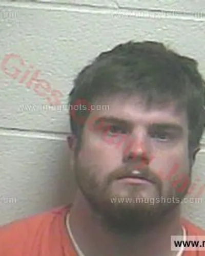 Booking photo of CLIFFORD CARL EBERT Jr., Giles County, Jun 25, 2016