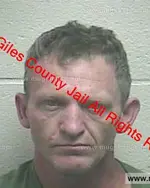 Booking photo of Terry Lee Harville, Giles County, Mar 12, 2019