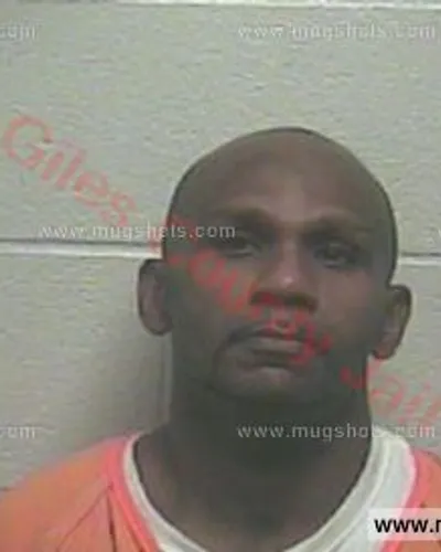 Booking photo of Eric Rosso, Giles County, Dec 2, 2015