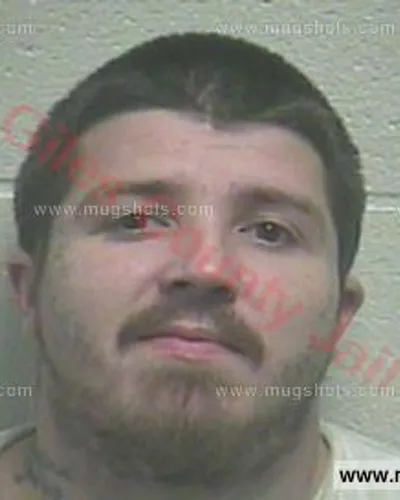 Booking photo of Justin Kyle Reynolds, Giles County, Nov 4, 2015